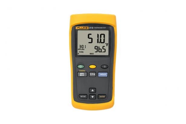 Fluke 51-II 单输入数字温度表