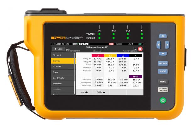 Fluke 1770 系列三相电能质量分析仪